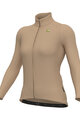 ALÉ Kolesarski dres z dolgimi rokavi zimski - R-EV1 WARM RACE 2.0 LADY - slonovina