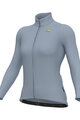 ALÉ Kolesarski dres z dolgimi rokavi zimski - R-EV1 WARM RACE 2.0 LADY - svetlo modra