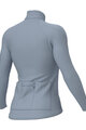 ALÉ Kolesarski dres z dolgimi rokavi zimski - R-EV1 WARM RACE 2.0 LADY - svetlo modra