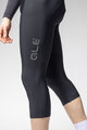 ALÉ Kolesarske dolge hlače z naramnicami - R-EV1 VOLTAGE - črna