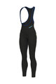 ALÉ Kolesarske dolge hlače z naramnicami - KLIMATIK K-ATMO 3.0 - črna