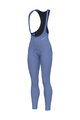 ALÉ Kolesarske dolge hlače z naramnicami - KLIMATIK K-ATMO 3.0 - svetlo modra