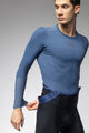 ALÉ Kolesarska  majica z dolgimi rokavi - INTIMO K-BASE - modra