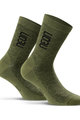 NEON Kolesarske klasične nogavice - NEON 3D - zelena/črna