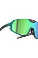 NEON Kolesarska očala - VOLCANO - turkizna/črna