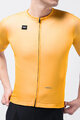 GOBIK Kolesarski dres s kratkimi rokavi - STARK - rumena