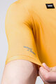 GOBIK Kolesarski dres s kratkimi rokavi - STARK - rumena