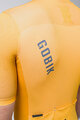 GOBIK Kolesarski dres s kratkimi rokavi - STARK - rumena
