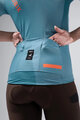 GOBIK Kolesarski dres s kratkimi rokavi - STARK - svetlo modra