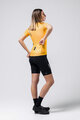 GOBIK Kolesarski dres s kratkimi rokavi - STARK - rumena