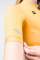GOBIK Kolesarski dres s kratkimi rokavi - STARK - rumena