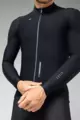 GOBIK Kolesarski dres z dolgimi rokavi zimski - PACER SOLID - črna