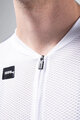 GOBIK Kolesarski dres s kratkimi rokavi - CARRERA 2.0 - bela