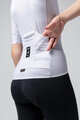 GOBIK Kolesarski dres s kratkimi rokavi - CARRERA 2.0 - bela