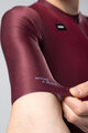 GOBIK Kolesarski dres s kratkimi rokavi - ATTITUDE 2.0 - bordo