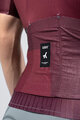 GOBIK Kolesarski dres s kratkimi rokavi - ATTITUDE 2.0 - bordo
