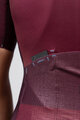 GOBIK Kolesarski dres s kratkimi rokavi - ATTITUDE 2.0 - bordo