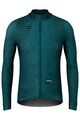 GOBIK Kolesarski dres z dolgimi rokavi zimski - HYDER - zelena