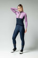 GOBIK Kolesarski dres z dolgimi rokavi zimski - HYDER BLEND WOMEN - vijolična/modra
