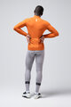 GOBIK Kolesarski dres z dolgimi rokavi zimski - PACER SOLID 2.0 - oranžna