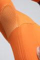 GOBIK Kolesarski dres z dolgimi rokavi zimski - PACER SOLID 2.0 - oranžna