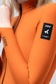 GOBIK Kolesarski dres z dolgimi rokavi zimski - PACER SOLID 2.0 - oranžna