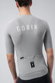 GOBIK Kolesarski dres s kratkimi rokavi - CX SOLID - siva