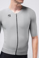 GOBIK Kolesarski dres s kratkimi rokavi - CX SOLID - siva