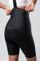 GOBIK Kolesarske kratke hlače z naramnicami - ABSOLUTE 6.1 - črna