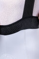 GOBIK Kolesarske kratke hlače z naramnicami - LIMITED 6.0 - bela