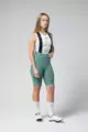 GOBIK Kolesarske kratke hlače z naramnicami - MATT 2.0 K9 W - zelena