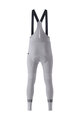 GOBIK Kolesarske dolge hlače z naramnicami - ABSOLUTE 7.0 - srebrna