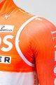 GOBIK Kolesarski brezrokavnik - PLUS 2.0 - bela/oranžna