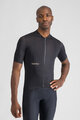 SPORTFUL Kolesarski dres s kratkimi rokavi - CLASSIC - črna