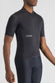 SPORTFUL Kolesarski dres s kratkimi rokavi - CLASSIC - črna