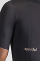 SPORTFUL Kolesarski dres s kratkimi rokavi - CLASSIC - črna