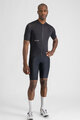 SPORTFUL Kolesarski dres s kratkimi rokavi - CLASSIC - črna