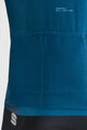 SPORTFUL Kolesarski dres s kratkimi rokavi - LIGHT - modra