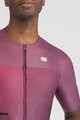 SPORTFUL Kolesarski dres s kratkimi rokavi - LIGHT - vijolična/bordo
