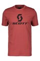 SCOTT Kolesarska  majica s kratkimi rokavi - ICON - rdeča