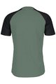 SCOTT Kolesarska  majica s kratkimi rokavi - ICON RAGLAN - zelena/črna