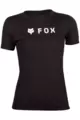 FOX Kolesarski dres s kratkimi rokavi - W ABSOLUTE - črna