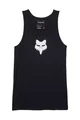 FOX Kolesarska majica brez rokavov - FOX HEAD PREM - črna