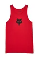 FOX Kolesarska majica brez rokavov - FOX HEAD PREM - rdeča