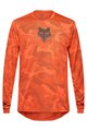 FOX Kolesarski dres z dolgimi rokavi poletni - RANGER TRU DRI - oranžna