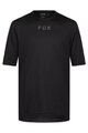 FOX Kolesarski dres s kratkimi rokavi - RANGER WORDMARK - črna