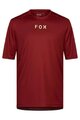 FOX Kolesarski dres s kratkimi rokavi - RANGER WORDMARK - rdeča