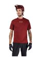 FOX Kolesarski dres s kratkimi rokavi - RANGER WORDMARK - rdeča