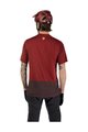 FOX Kolesarski dres s kratkimi rokavi - RANGER WORDMARK - rdeča