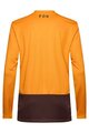 FOX Kolesarski dres z dolgimi rokavi poletni - RANGER LS HEAD - rjava